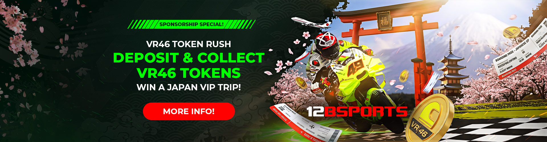 VR46 Token Rush Japan Trip