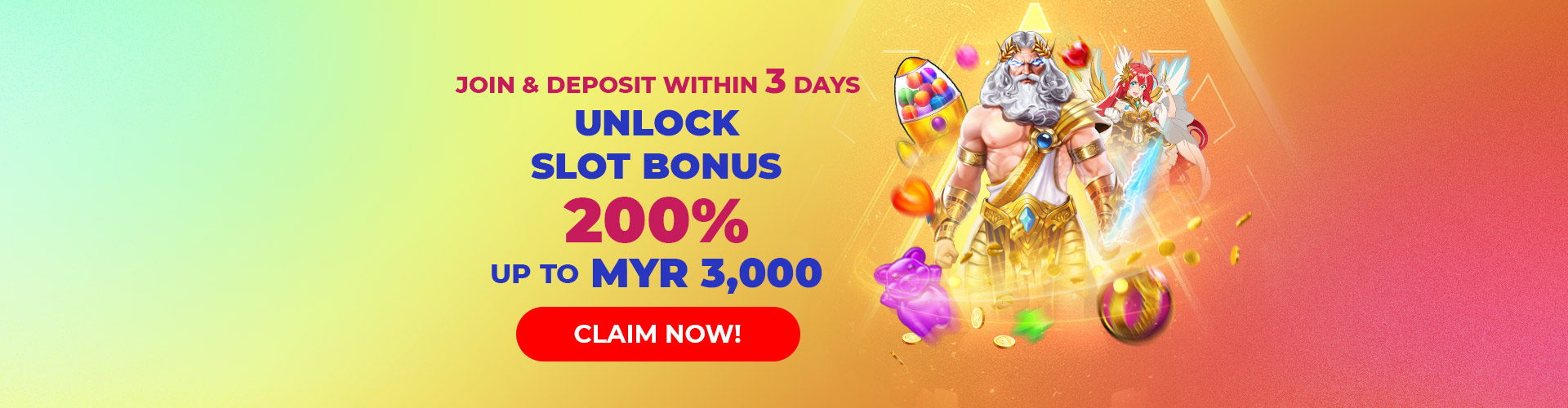 200% SLOT SPECIAL BONUS