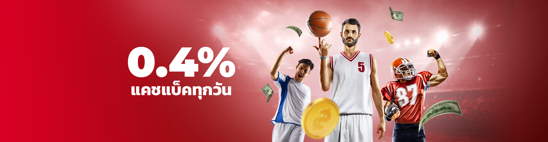 ส่วนลดกีฬา SABA ไม่จำกัด - สิทธิพิเศษเฉพาะ 12BET