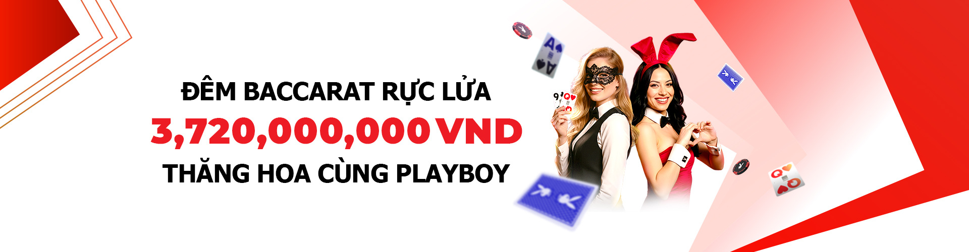 ĐÊM BACCARAT: TRẢI NGHIỆM ĐẲNG CẤP CÙNG PLAYBOY