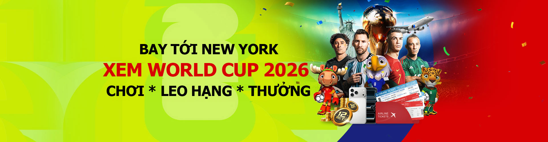 TRẢI NGHIỆM WORLD CUP 2026