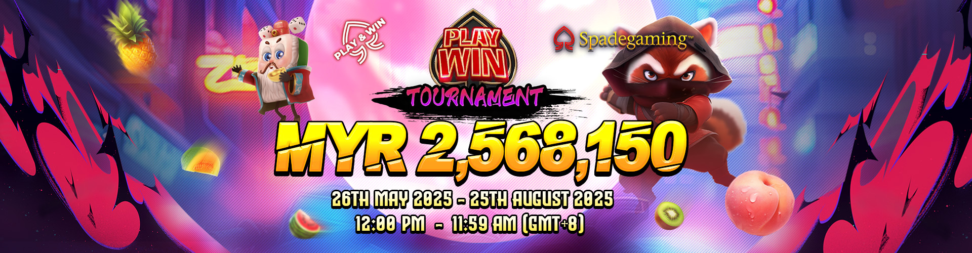 SPADEGAMING: PLAY & WIN SLOT TOURNAMENT