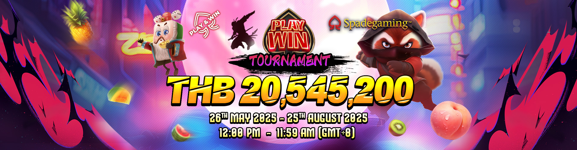 SPADEGAMING: PLAY & WIN SLOT TOURNAMENT