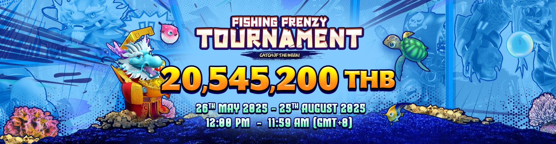 SPADEGAMING: FISHING FRENZY TOURNAMENT!