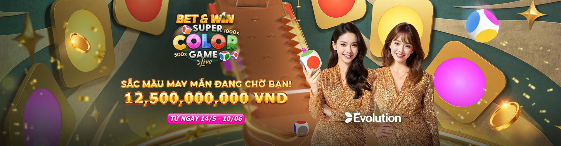 CƯỢC&THẮNG - TRÒ CHƠI SIÊU MÀU SẮC