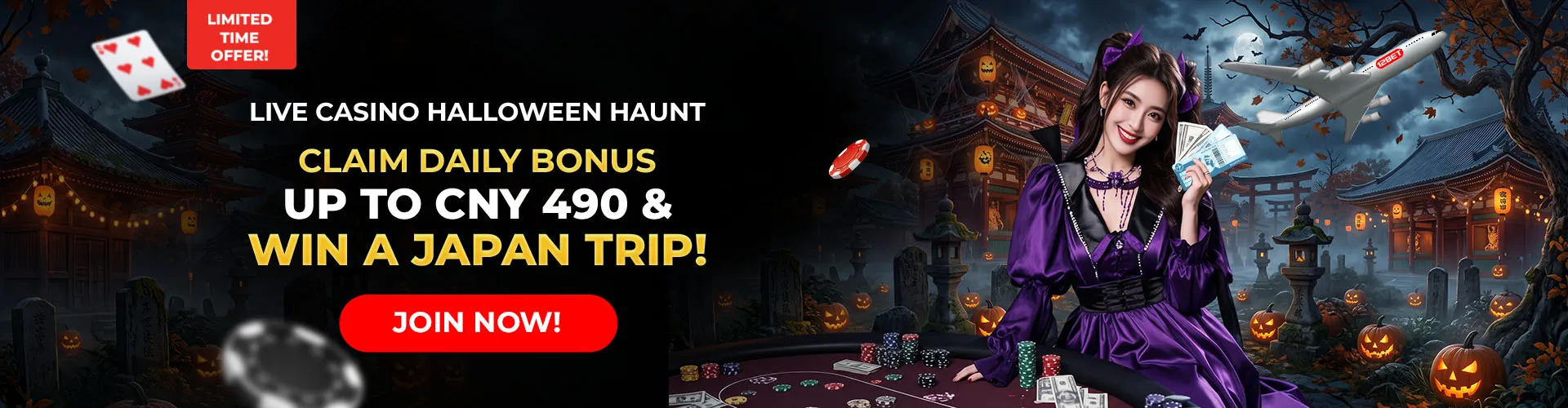 Live Casino Halloween Haunt