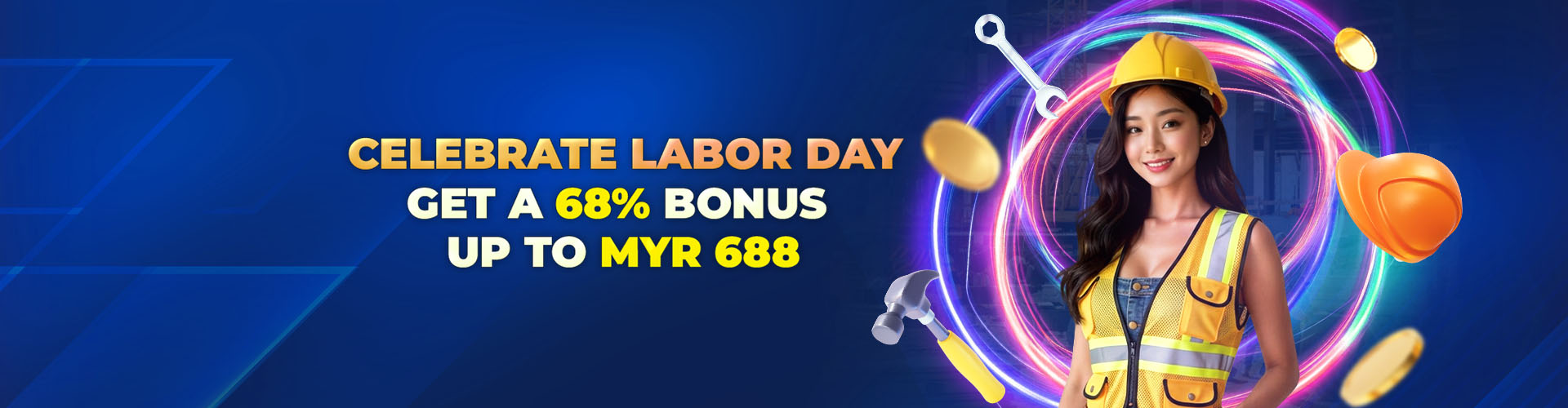 Labor Day Special – 68% Deposit Bonus!