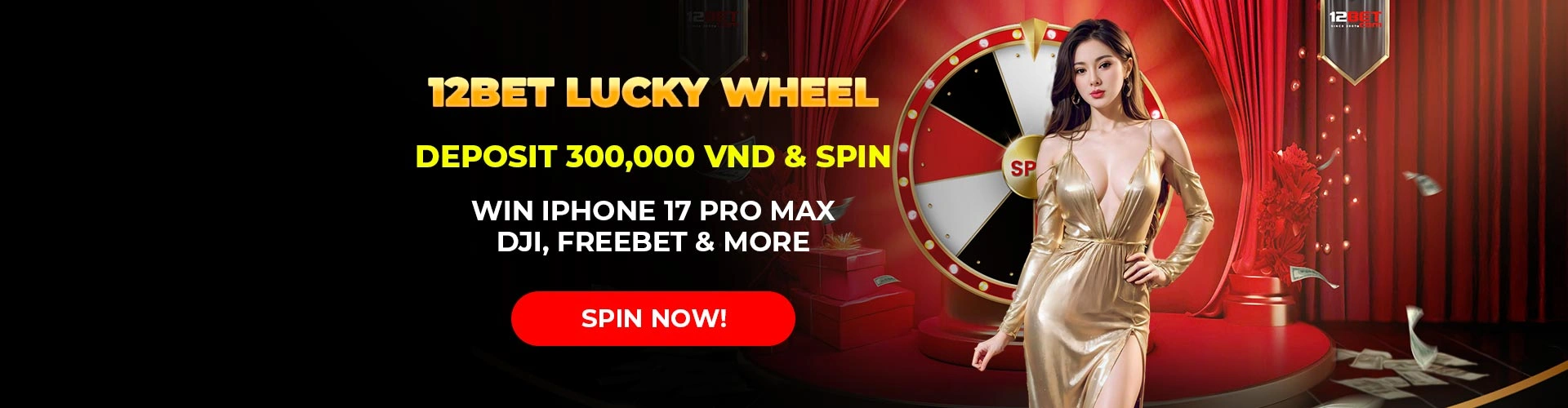 12BET Lucky Wheel