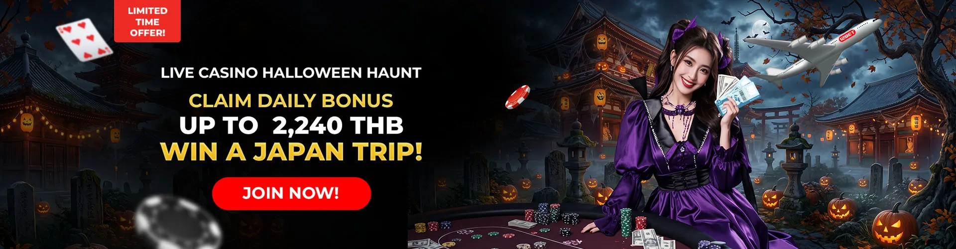 Live Casino Halloween Haunt (Pre)