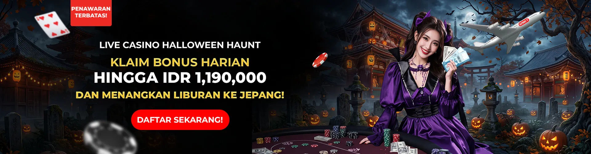 Live Casino Halloween Haunt