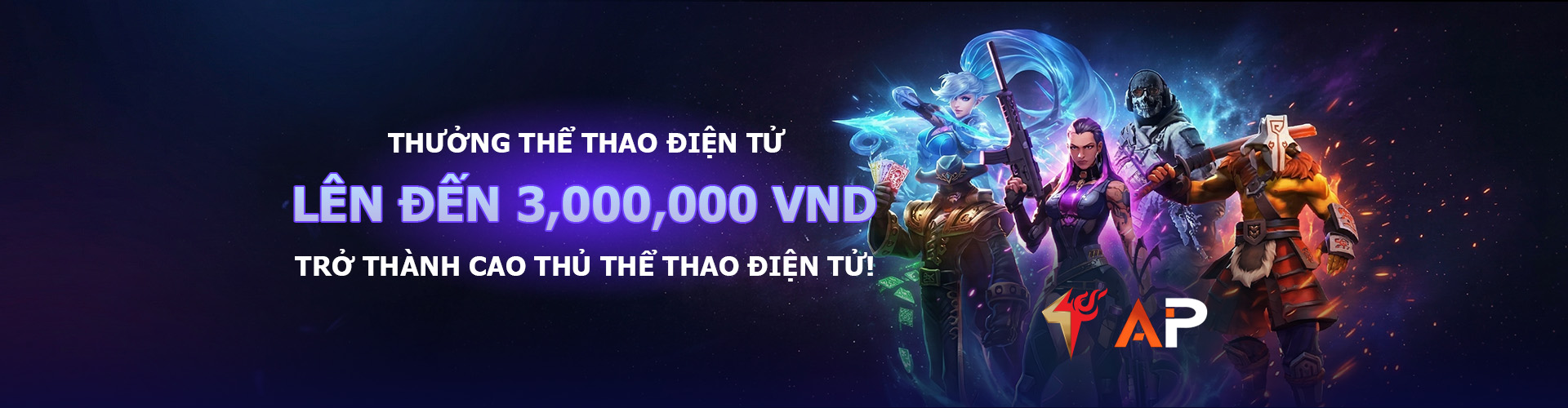100% THƯỞNG THỂ THAO ĐIỆN TỬ - TỐI ĐA 3,000,000 VND - TO 15X