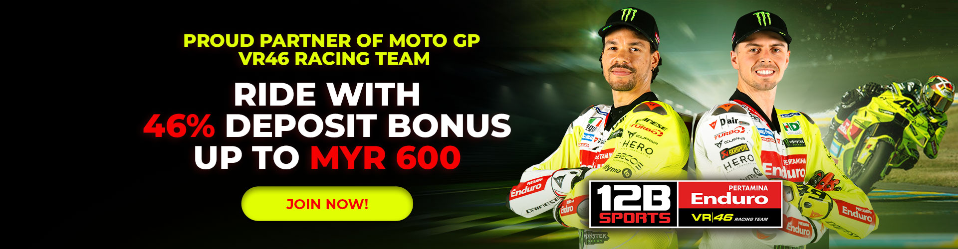 VR 46 SPEED BOOST BONUS